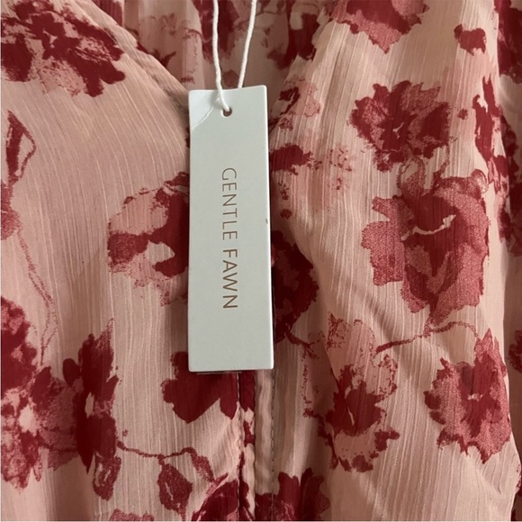 NWT GENTLE FAWN Floral Print Long Sleeve "Camilla" Dress - Picture 5 of 13